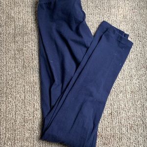 Navy blue leggings